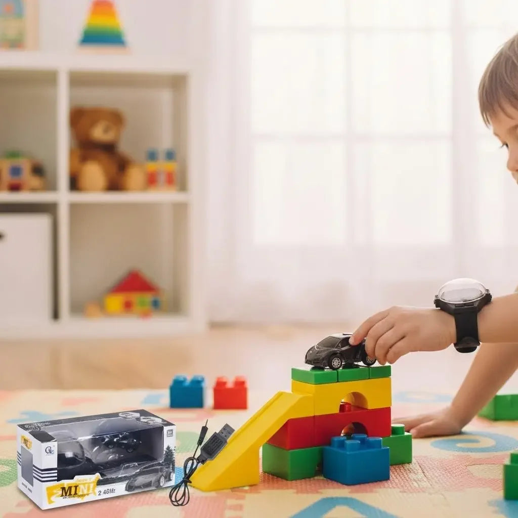 Relógio de Carrinho de Controle Remoto Faster   Maravilhas do Mundo Moderno
