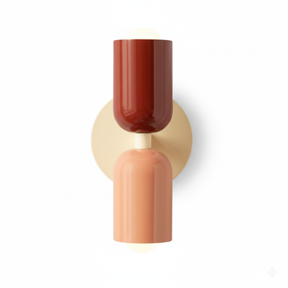 Arandela de Parede Dupla Minimalista Iluminação Moderna