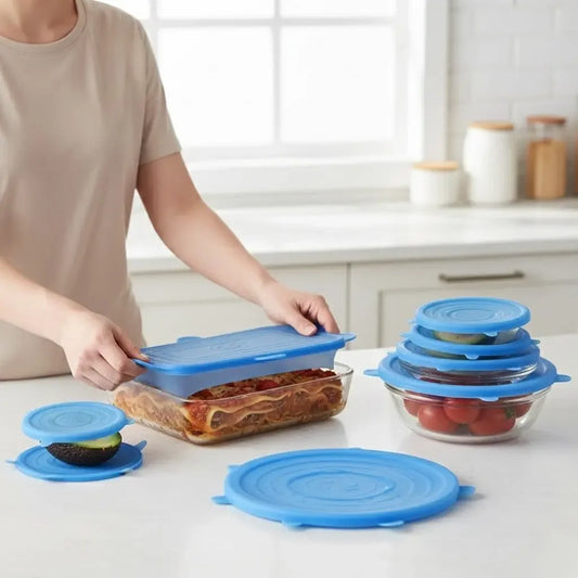 Kit Tampa Protetora para Alimentos   Maravilhas do Mundo Moderno