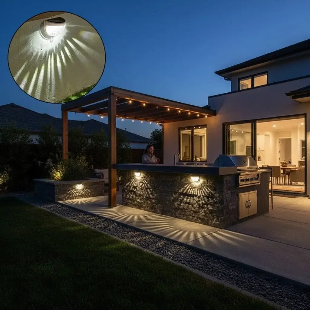 Luminária Externa de Luz Solar II   Maravilhas do Mundo Moderno