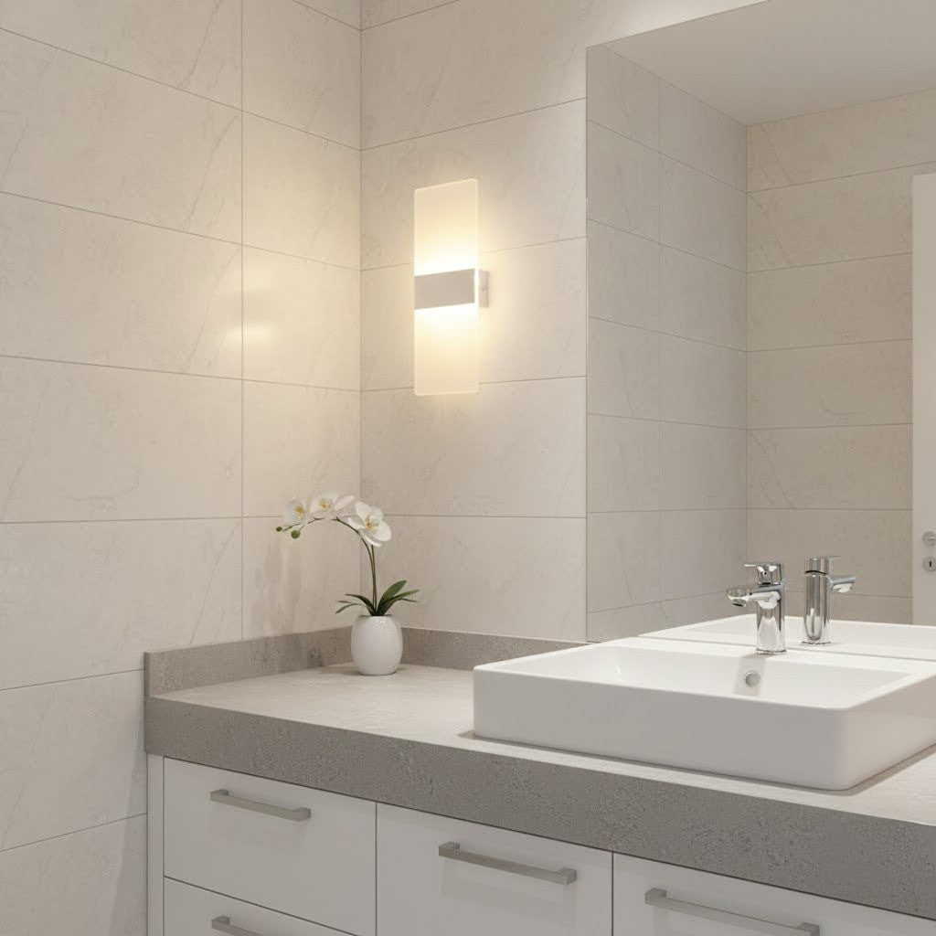 Arandela de Parede Minimalista em Acrílico Iluminação Moderna