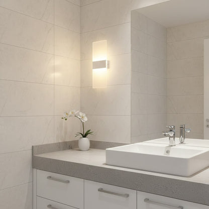 Arandela de Parede Minimalista em Acrílico Iluminação Moderna