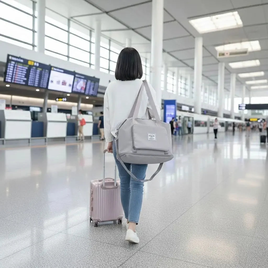Bolsa de Viagem de Alta Capacidade Toffel   Maravilhas do Mundo Moderno