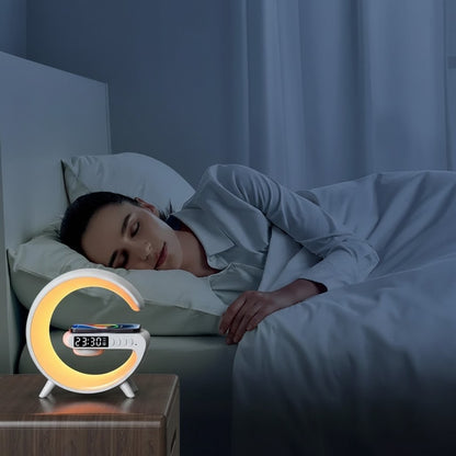 Relógio Carregador Wireless de Celular