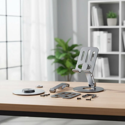 Suporte de Metal para Celular e Tablet Giratório