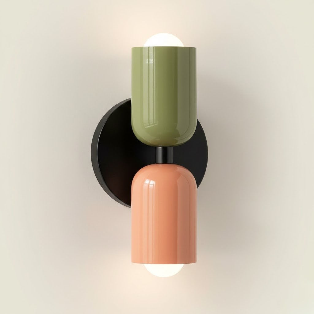 Arandela de Parede Dupla Minimalista Iluminação Moderna