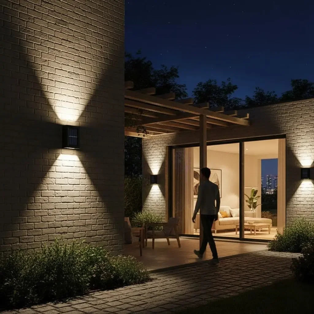 Luminária Externa de Luz Solar   Maravilhas do Mundo Moderno