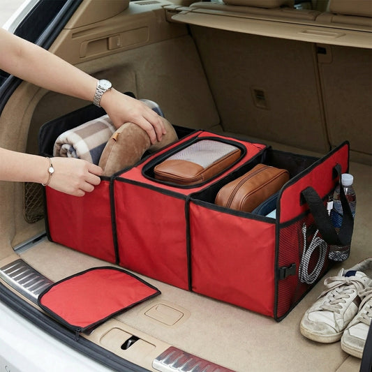 Organizador de Porta Malas com Compartimento Térmico