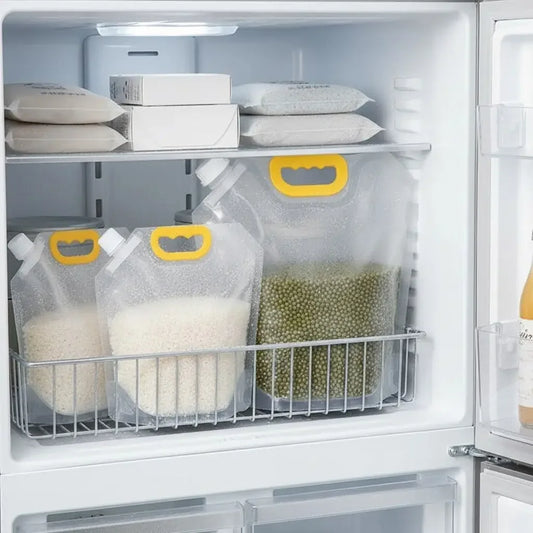 Kit Saco Selado à Prova de Umidade para Grãos Maravilhas do Mundo Moderno