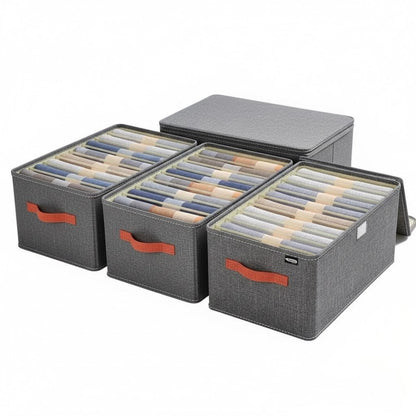 Kit Organizador de Guarda-Roupa Dobrável Multifuncional Oxford