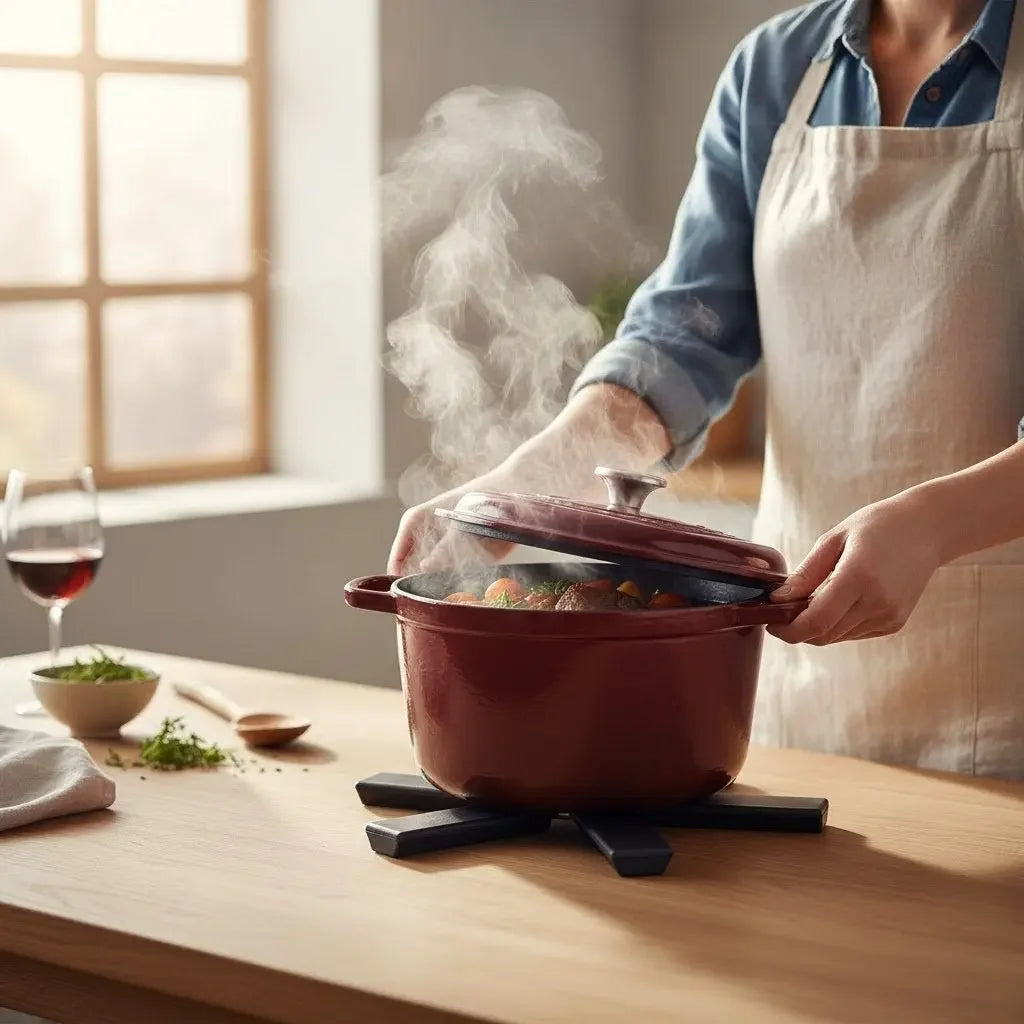 Apoio de Panela Quente Hot Pot   Maravilhas do Mundo Moderno