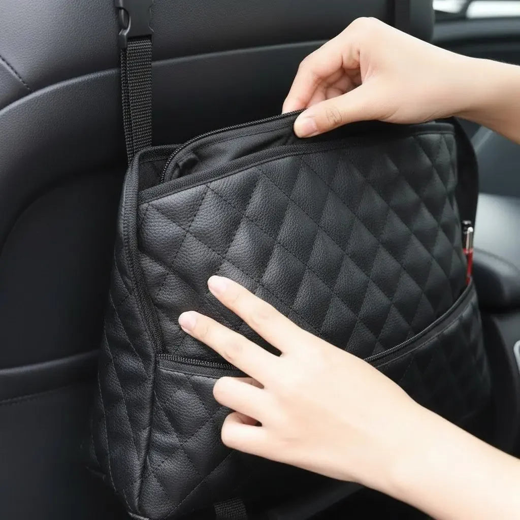 Porta Bolsa para Carro Porty   Maravilhas do Mundo Moderno