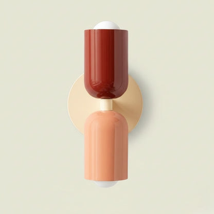 Arandela de Parede Dupla Minimalista Iluminação Moderna