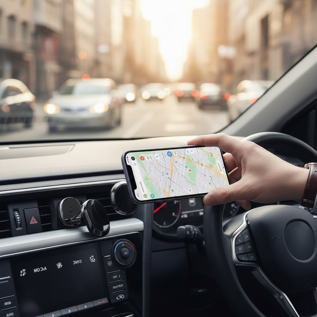 Suporte de Celular Discreto para Carros