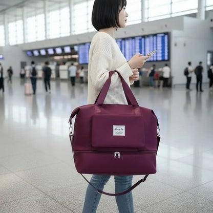 Bolsa de Viagem de Alta Capacidade Toffel   Maravilhas do Mundo Moderno