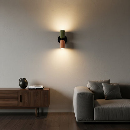 Arandela de Parede Dupla Minimalista Iluminação Moderna