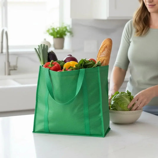 Sacola de Mercado Retornável Eco Bag Shopping Maravilhas do Mundo Moderno