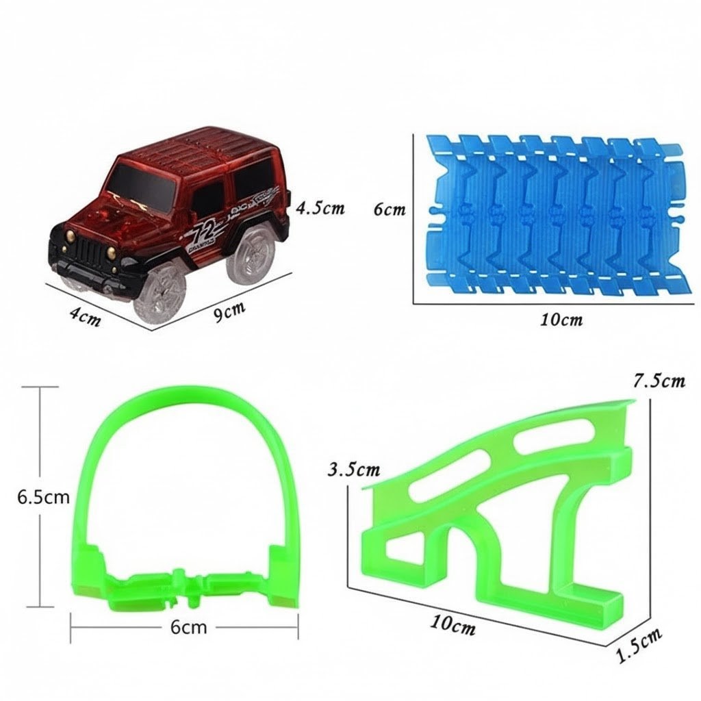 Mega Pista de Corrida Magnética