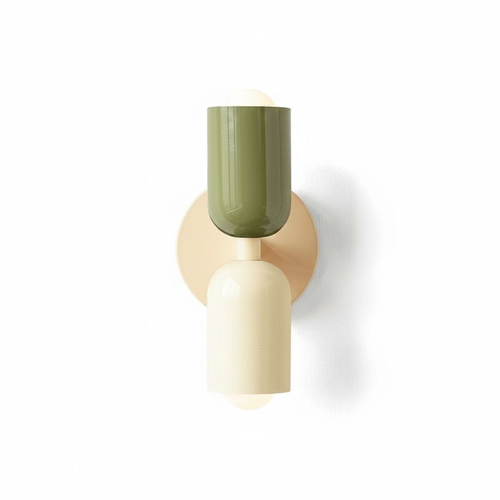 Arandela de Parede Dupla Minimalista Iluminação Moderna