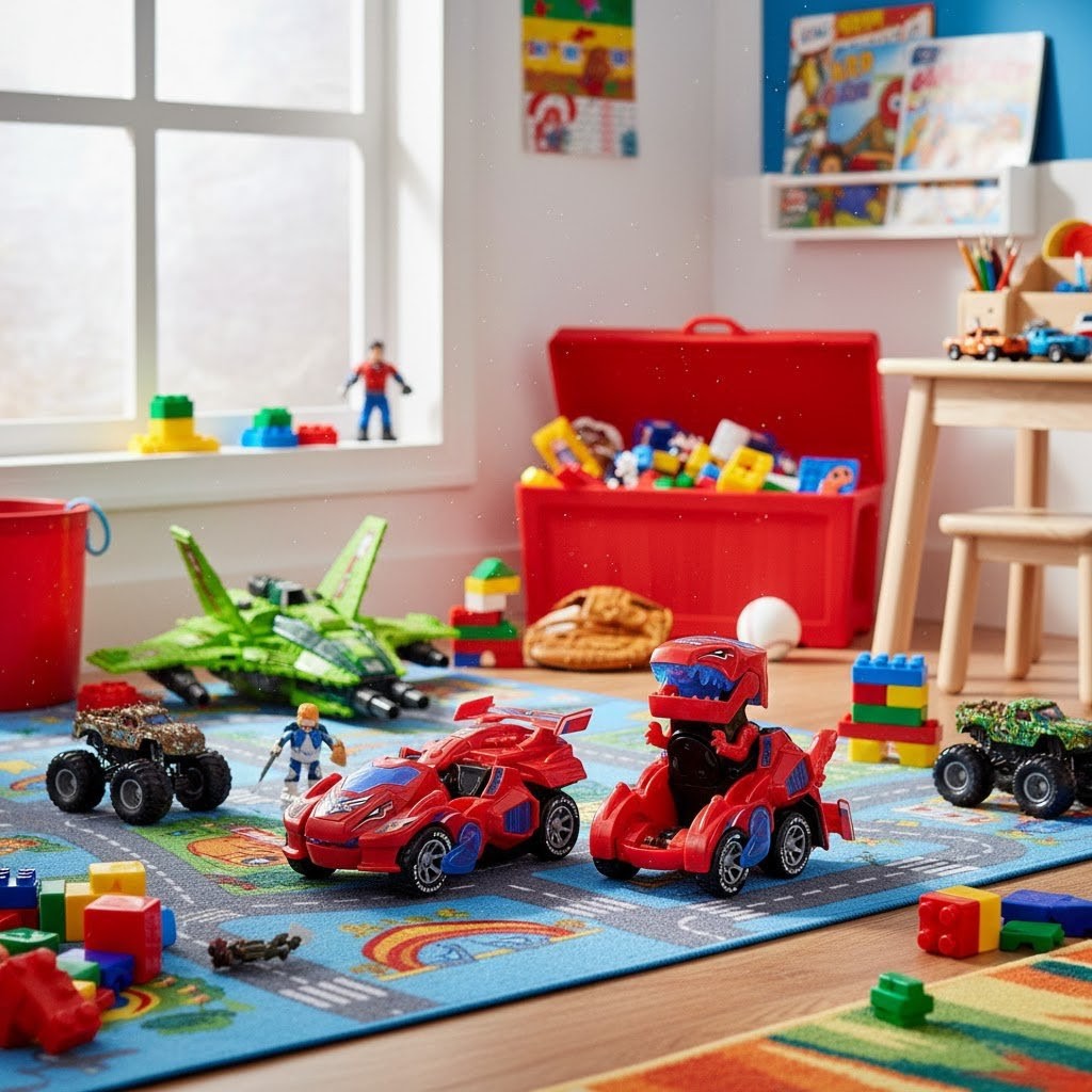 Carrinho Dino Transformer