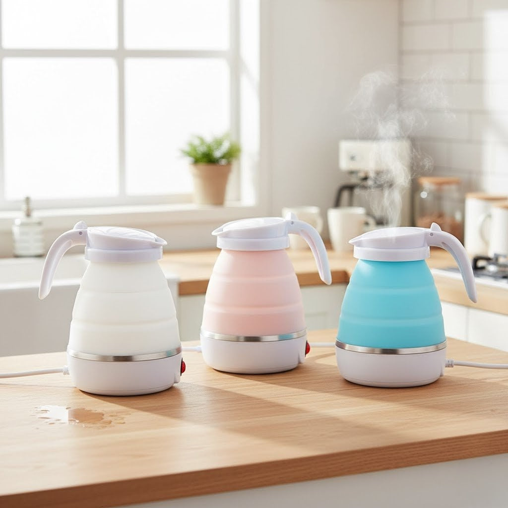 Chaleira Elétrica Dobrável Portátil