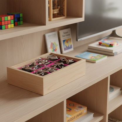 Kit Quebra Cabeça de Metal Enigma