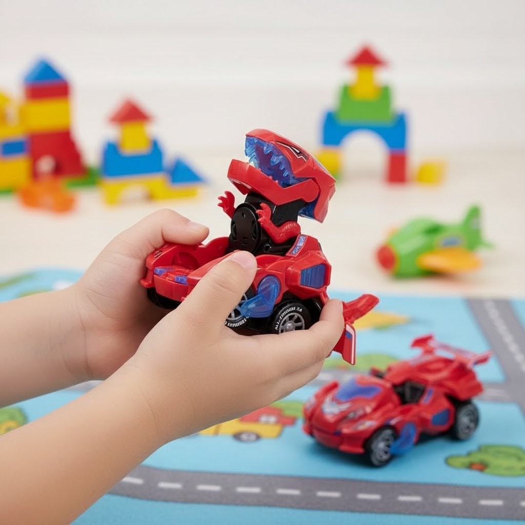 Carrinho Dino Transformer