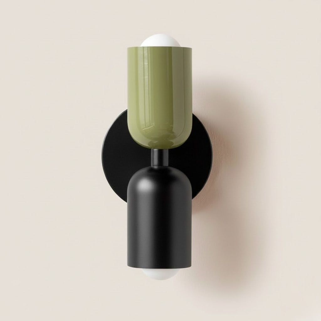 Arandela de Parede Dupla Minimalista Iluminação Moderna