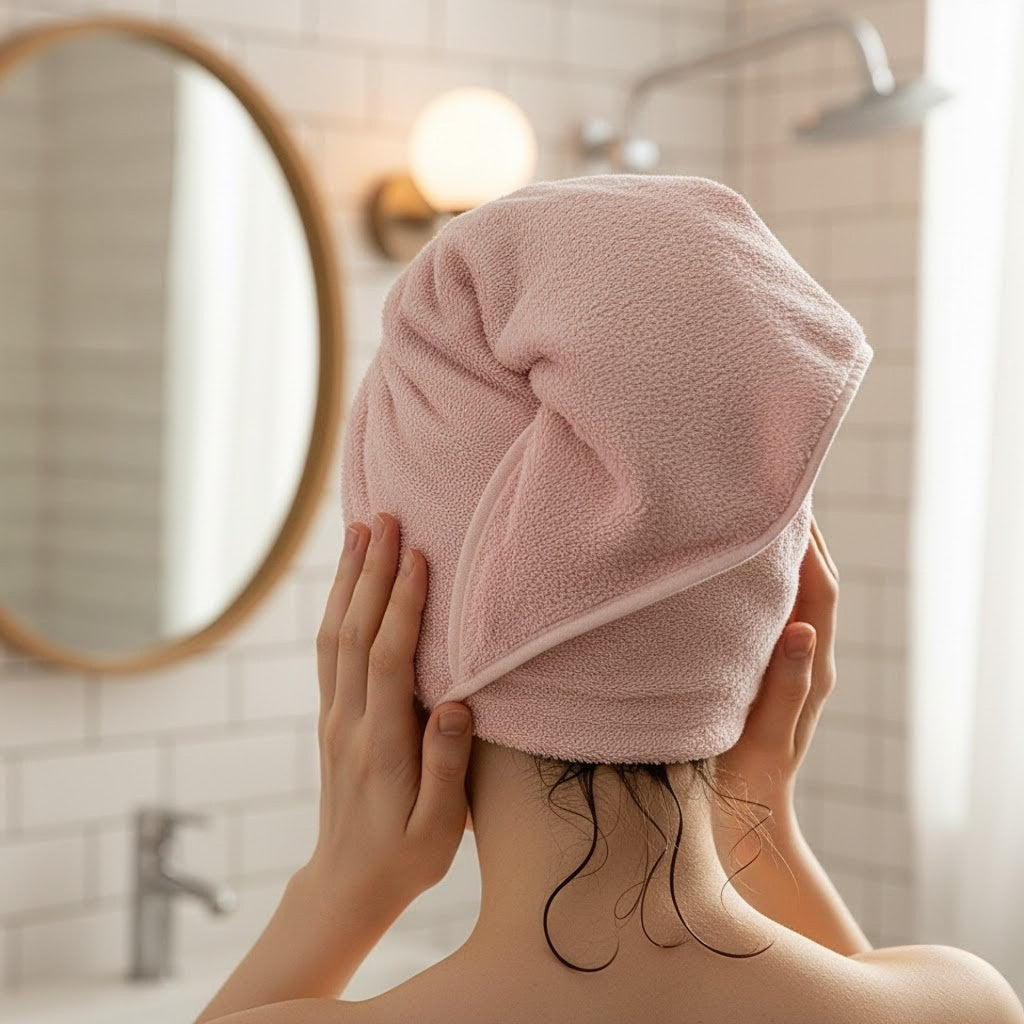 Toalha Mágica Seca Cabelo Rápido