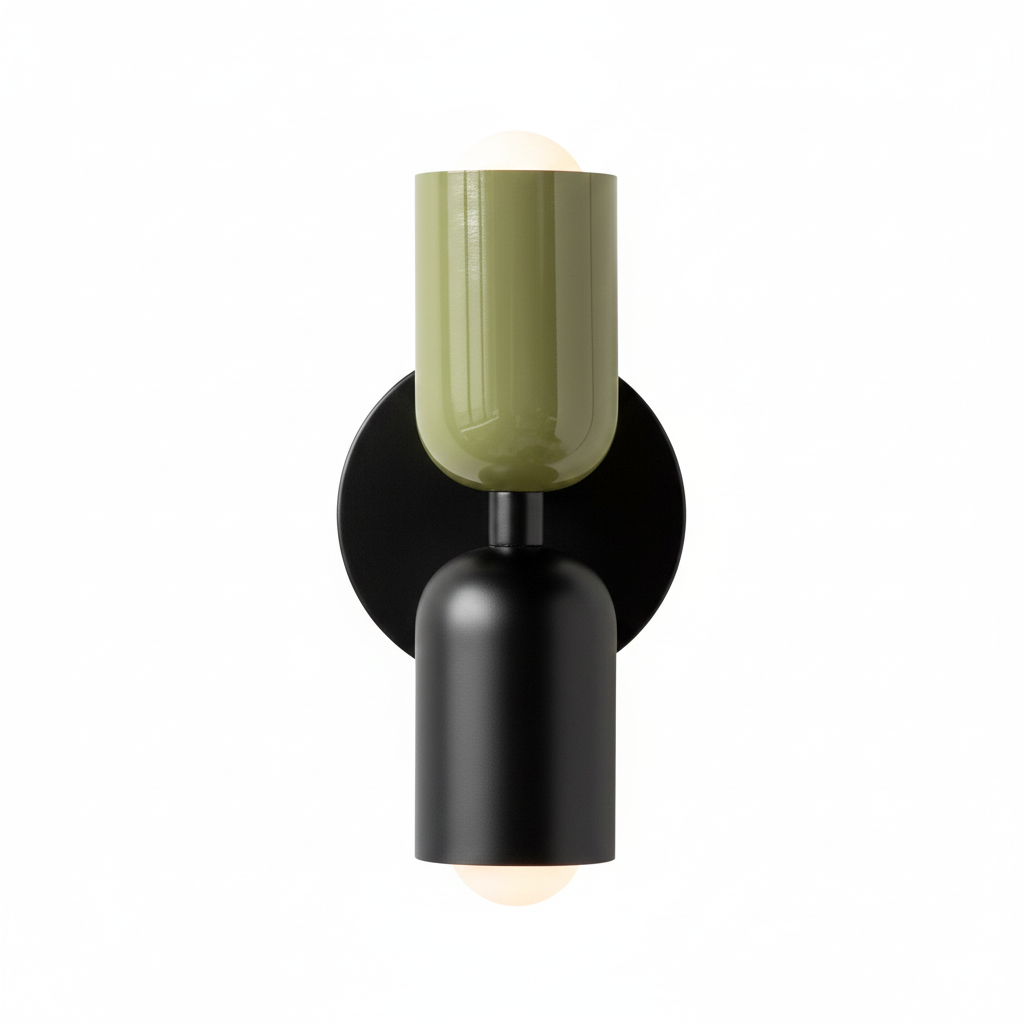 Arandela de Parede Dupla Minimalista Iluminação Moderna