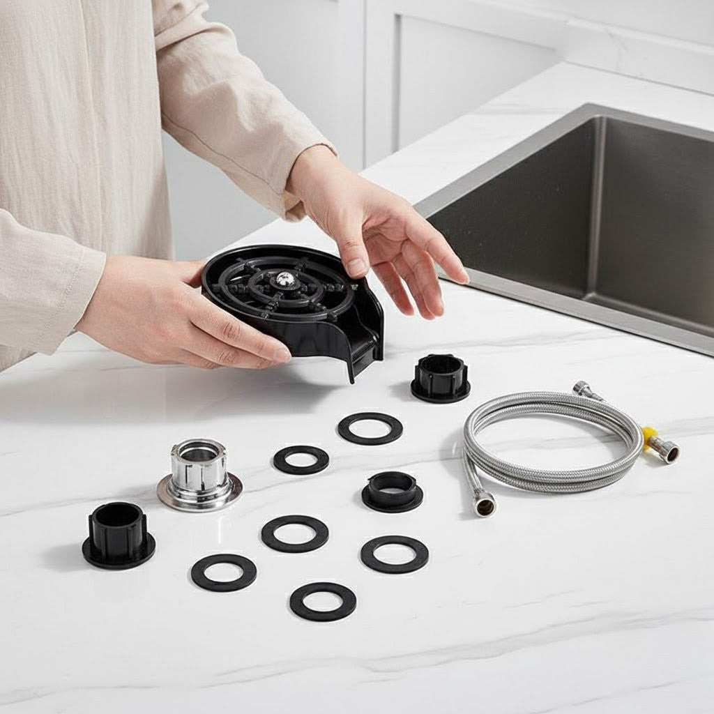 Lavador de Vidro de Alta Pressão para Pia de Cozinha