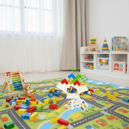 Jogo de Tetris em Equipe para Crianças e Adultos