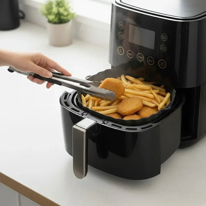 Kit Bandejas de Silicone Permanente para Air Fryer   Maravilhas do Mundo Moderno
