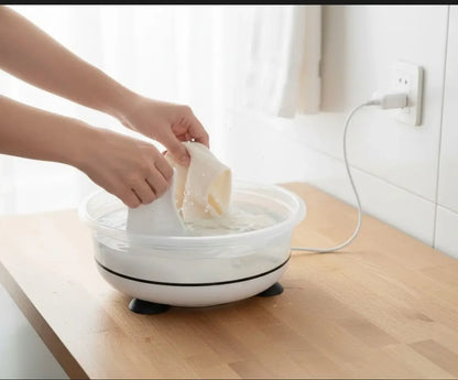 Mini Lavadora Portátil Ultra Sonic   Maravilhas do Mundo Moderno