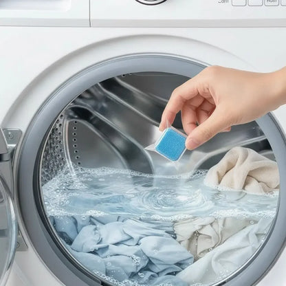 Pastilhas de Limpeza para Máquinas de Lavar   Maravilhas do Mundo Moderno