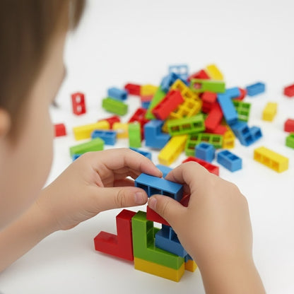 Jogo de Tetris em Equipe para Crianças e Adultos