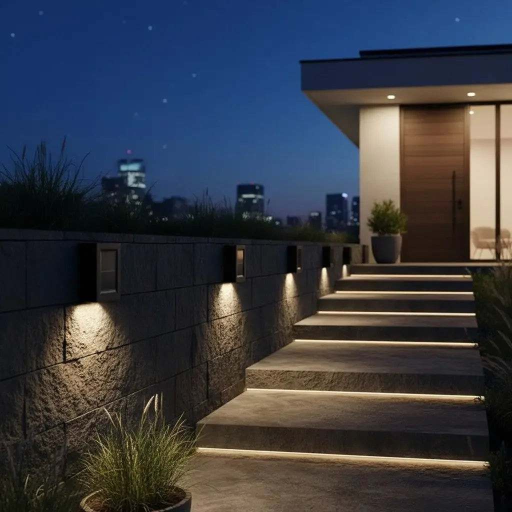 Luminária Externa de Luz Solar   Maravilhas do Mundo Moderno