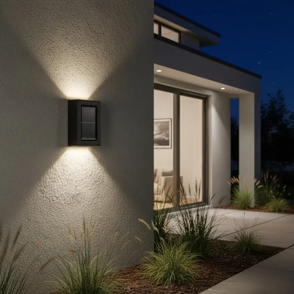 Luminária Externa de Luz Solar   Maravilhas do Mundo Moderno