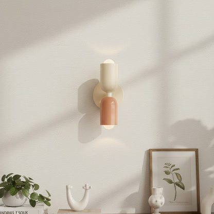 Arandela de Parede Dupla Minimalista Iluminação Moderna