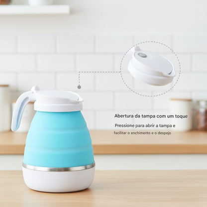 Chaleira Elétrica Dobrável Portátil