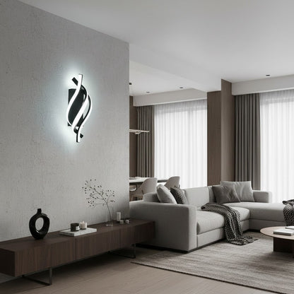 Arandela de Parede LED Espiral Moderna