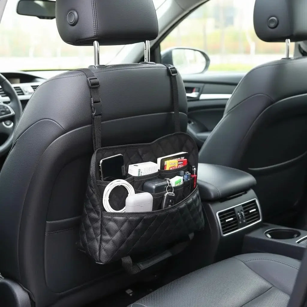 Porta Bolsa para Carro Porty   Maravilhas do Mundo Moderno