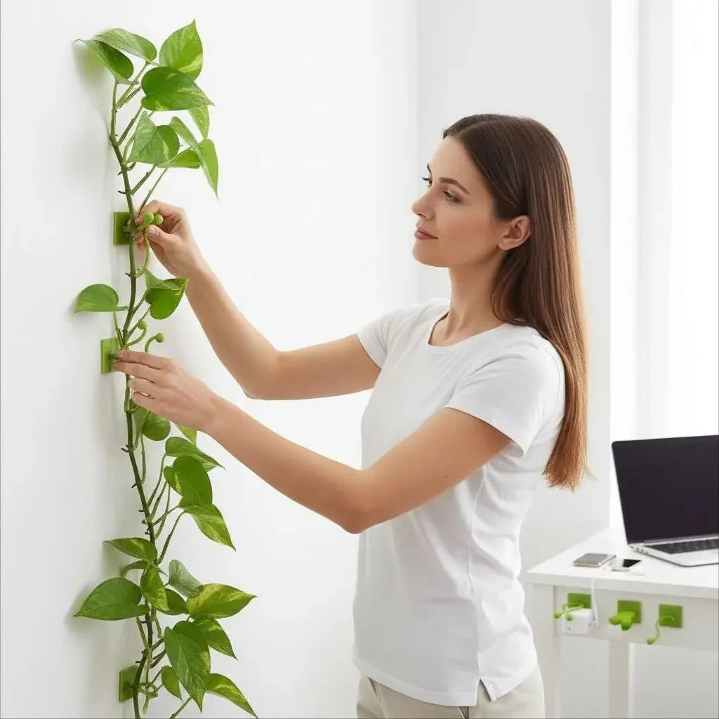 Grampo de parede para Plantas   Maravilhas do Mundo Moderno