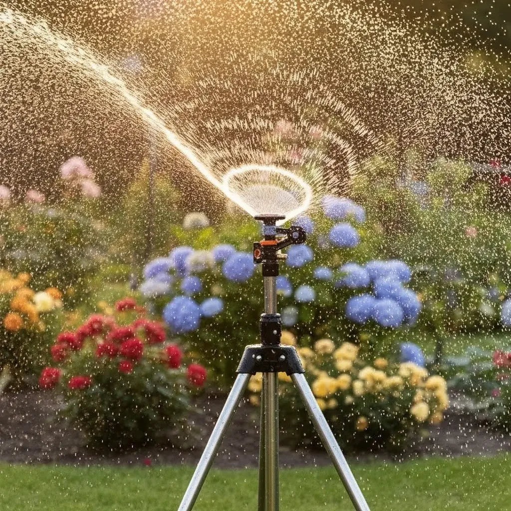 Tripé 360º para Irrigação Automática   Maravilhas do Mundo Moderno
