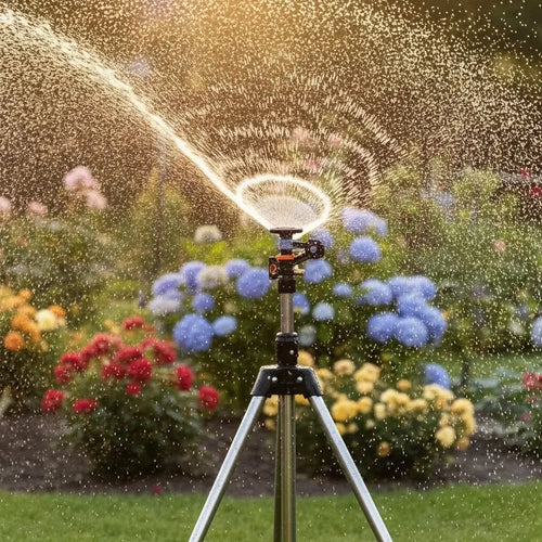 Tripé 360º para Irrigação Automática   Maravilhas do Mundo Moderno