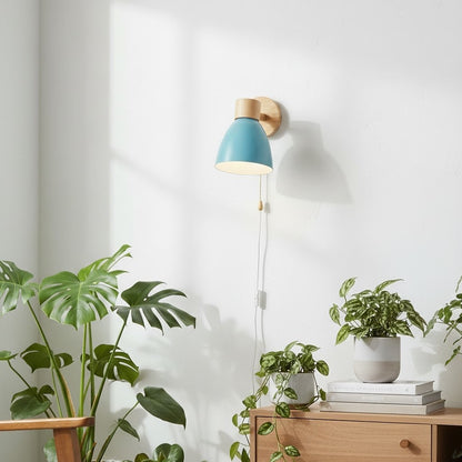 Arandela de Parede em Madeira Wooden Wall Light