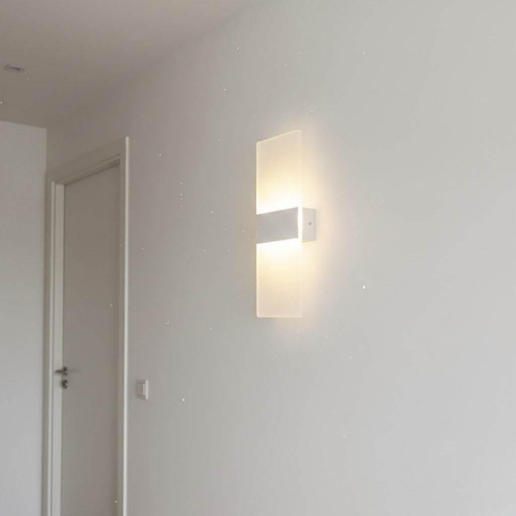 Arandela de Parede Minimalista em Acrílico Iluminação Moderna