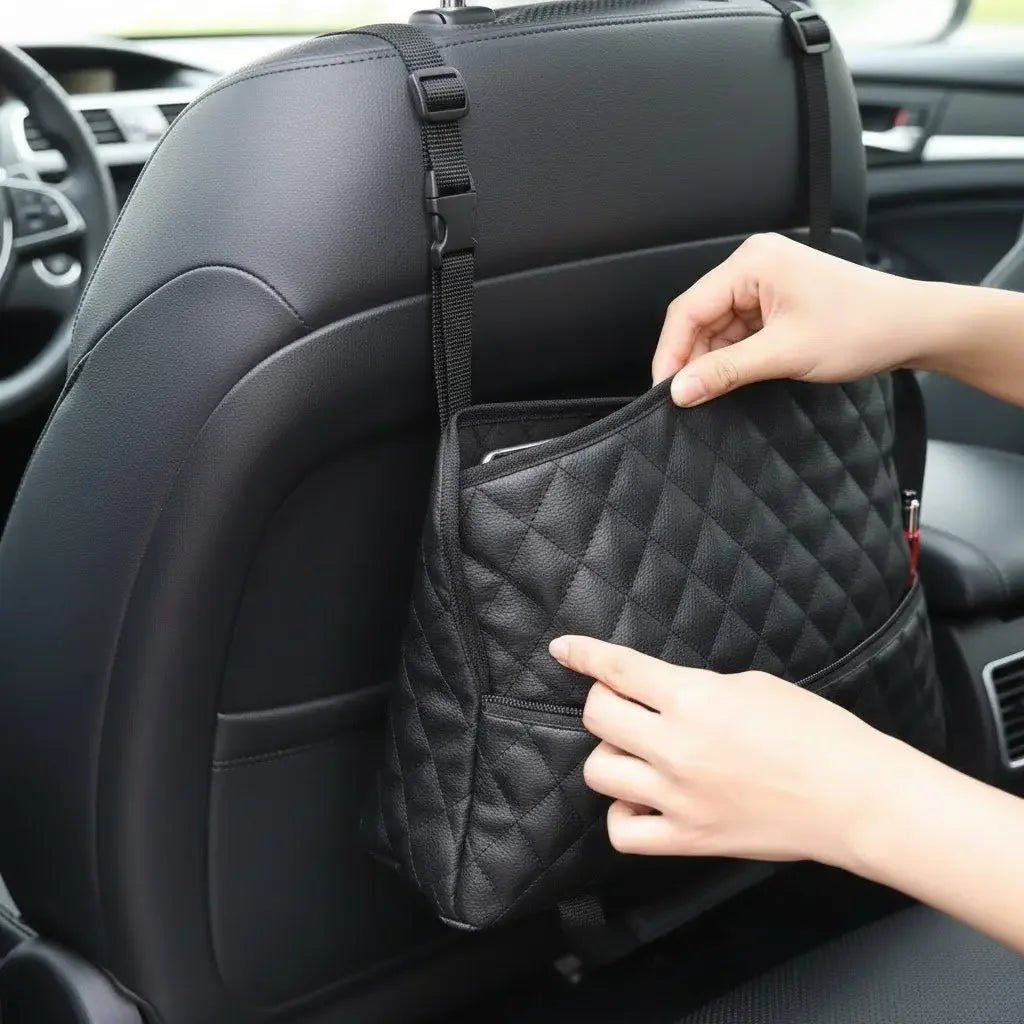 Porta Bolsa para Carro Porty   Maravilhas do Mundo Moderno
