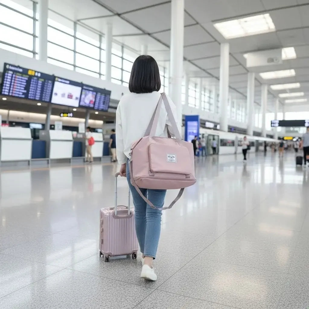 Bolsa de Viagem de Alta Capacidade Toffel   Maravilhas do Mundo Moderno