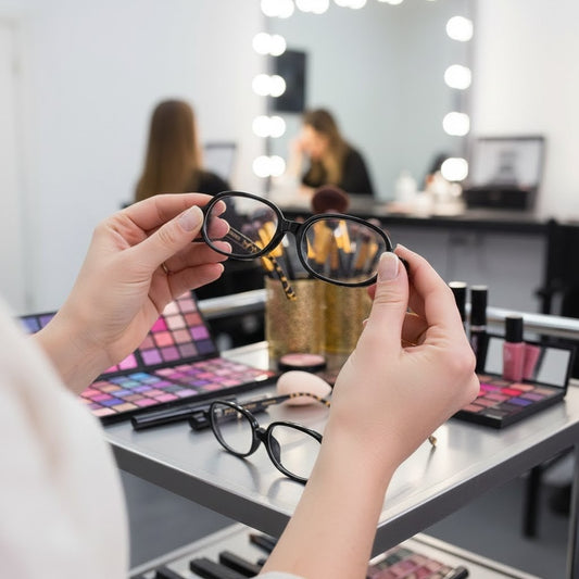 Óculos de Grau para Maquiagem